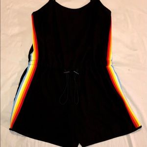 Rainbow romper